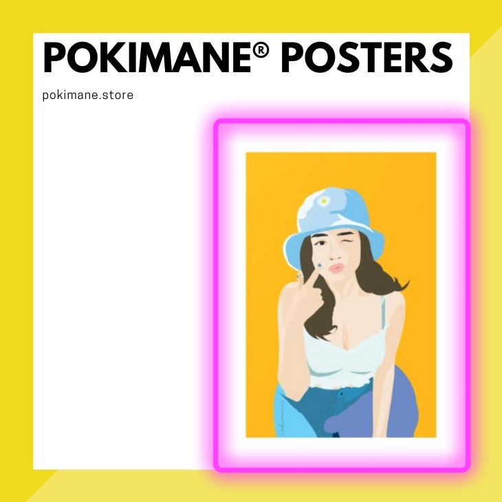 Poki Poster for Sale by EchoTheFoxBoi
