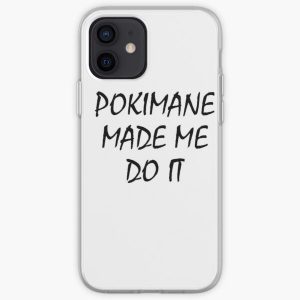 POKIMANE MADE ME DO IT iPhone Soft Case RB2205 product Offical Pokimane Merch