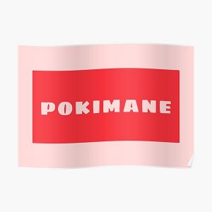 Sản phẩm pokimane Poster RB2205 Hàng hóa Pokimane ngoại tuyến