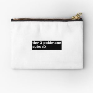 Pokimane tier 3 subs Zipper Pouch RB2205 product Offical Pokimane Merch