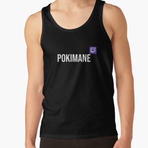 Pokimane Twitch Tank Top RB2205 product Offical Pokimane Merch
