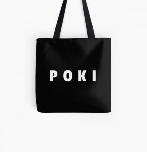 Poki Pokimane Quà tặng đẹp Tất cả in trên Túi Tote RB2205 Sản phẩm Offical Pokimane Hàng hóa