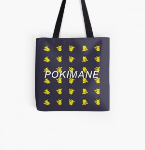 Pokimane All Over Print Tote Bag RB2205 Sản phẩm Offical Pokimane Merch