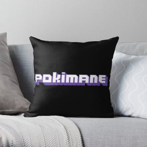 Leafy Pokimane No Makeup ( Offlinetv ) Throw Pillow RB2205 product Offical Pokimane Merch