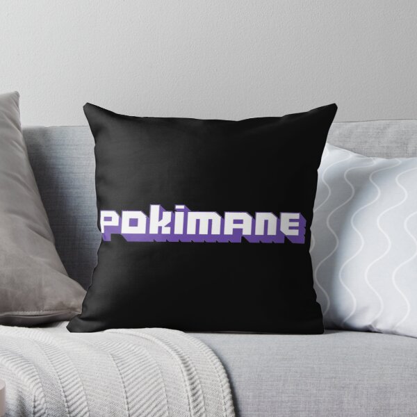 Pokimane Stream Throw Pillow RB2205 product Offical Pokimane Merch