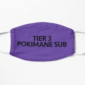 TIER 3 POKIMANE SUB Flat Mask RB2205 product Offical Pokimane Merch