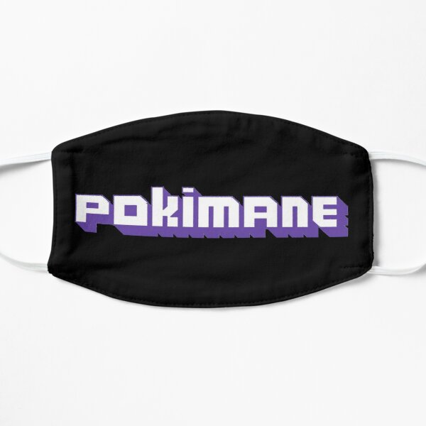Leafy Pokimane No Makeup ( Offlinetv ) Flat Mask RB2205 product Offical Pokimane Merch