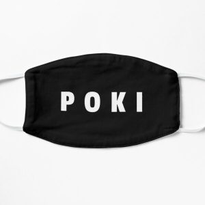 Sản phẩm Poki Pokimane Nice Gift Flat Mask RB2205 Offical Pokimane Merch