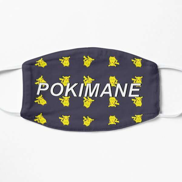 Pokimane Flat Mask RB2205 product Offical Pokimane Merch